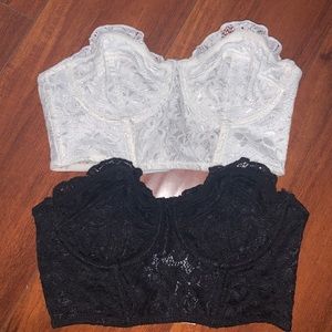 Set of 2- brand new bralettes never been worn